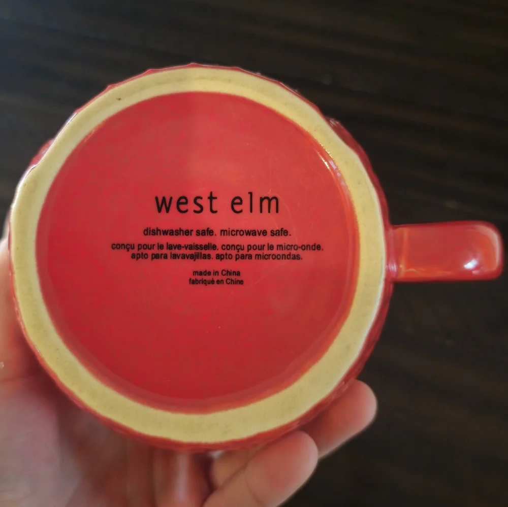 West Elm Owl Mug